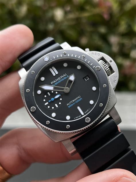 cheapest panerai submersible|Panerai submersible 42mm price.